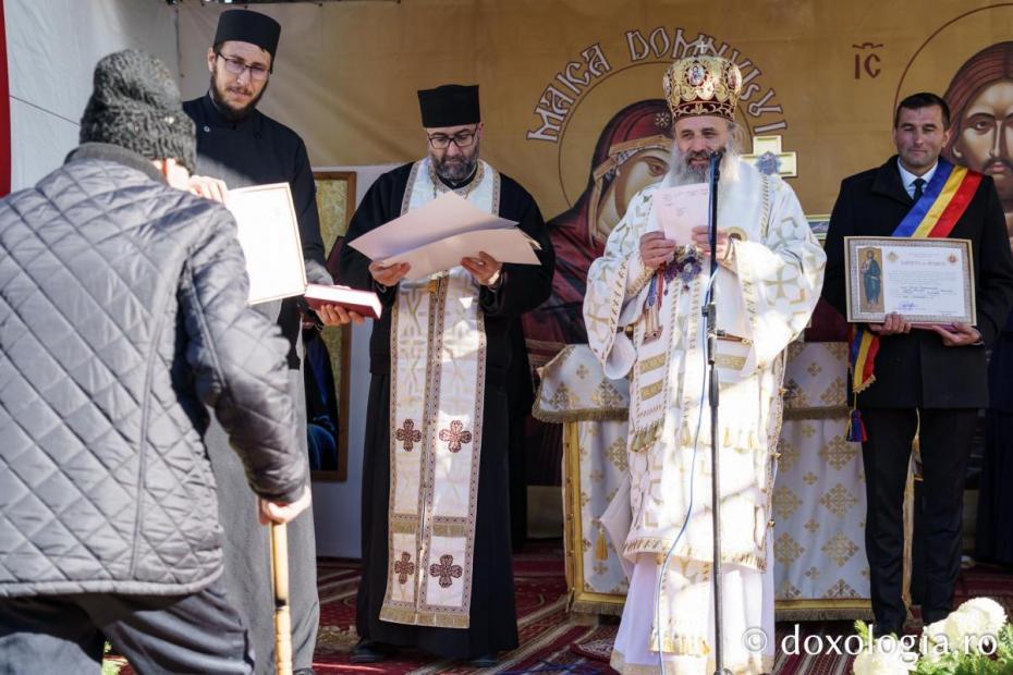 Biserica Parohiei Miletin, care datează din 1966, a fost sfințită de IPS Teofan / Foto: Mihail Vrăjitoru