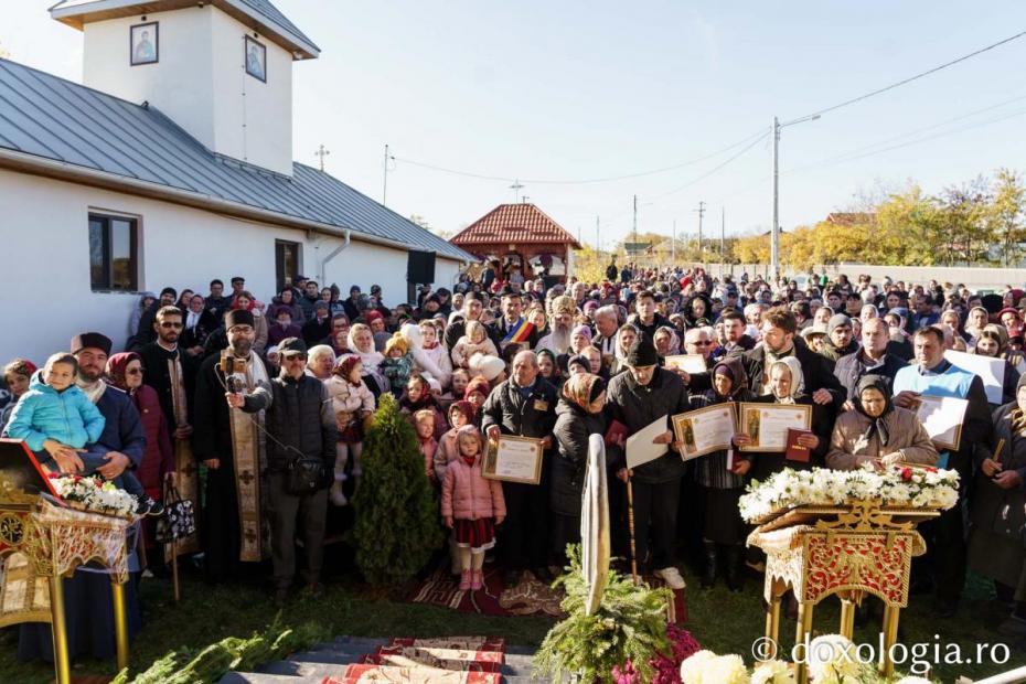 Biserica Parohiei Miletin, care datează din 1966, a fost sfințită de IPS Teofan / Foto: Mihail Vrăjitoru